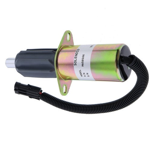 DURAFORCE New Fuel Shut Off Solenoid Valve 3921978 Fit For Cummins 6CT 6CTA Engine 12V