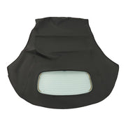 DURAFORCE Black Convertible Soft Top Clear Heated Glass Window For Volkswagen Beetle 03-10