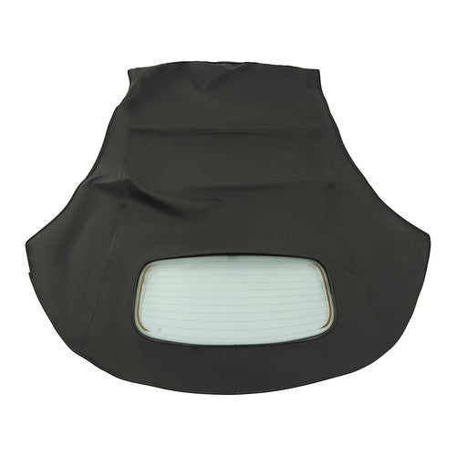 DURAFORCE Black Convertible Soft Top Clear Heated Glass Window For Volkswagen Beetle 03-10