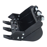 DURAFORCE New Mini Excavator 400mm Tooth Bucket Digger Machine Attachment With Teeth