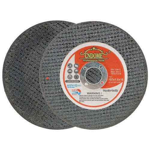 DURAFORCE 50pcs 4" x 1/16" x 5/8" Cutting Discs Cut-off Wheel - Metal & Stainless Steel