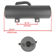 DURAFORCE Complete Muffler for Polaris 1261298-029 1261298-489