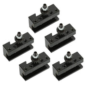 DURAFORCE 5 PCS #1 Quick Change Turning & Facing Lathe Tool Post Holder OXA 250-001 New