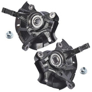 DURAFORCE 2Pcs Front Steering Knuckle Assembly for Dodge Attitude Hyundai Accent 1.4L 1.6L