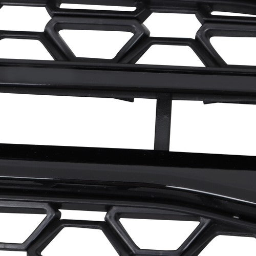 DURAFORCE Suitable For GMC Acadia 2017-2019 Front Bumper Upper Grille Plastic Gloss Black