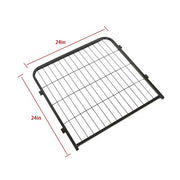 DURAFORCE 24 Panels 24x24 inch Dog Playpen Crate Fence Pet PlayPen Exercise Cage