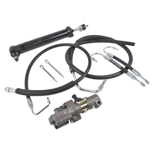 DURAFORCE Power Steering Valve Cylinder Hose Kit for Chevy Bel Air 60-64 V8 4.6L 5.3L 5.7L