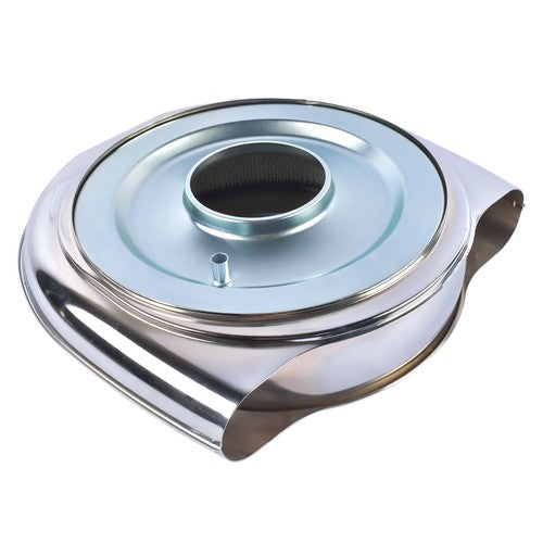 DURAFORCE Round Air Cleaner Kit Fits for Cadillac Oldsmobile 1951-1956 Chrome Plated Steel