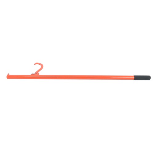 DURAFORCE Red With Rubber Handle 58" Log Roller Tool Lifter Felled Cant Hook Logging Tool