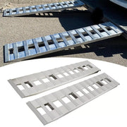 DURAFORCE 72" x15" Pair Aluminum 8500 LBS Hook Ramps Car Truck Trailer Auto Hauler Tractor