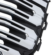 DURAFORCE Front Upper Grille Plastic Chrome WIth Camera Hole For GMC Sierra 1500 2022-2024