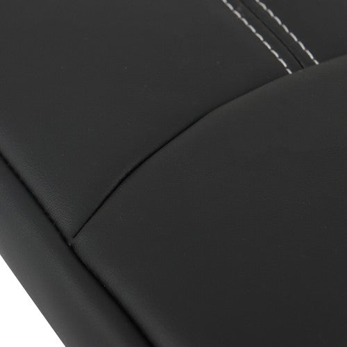 DURAFORCE For Honda Pilot 23-24 Black Leather/White Thread Center Console Armrest Gloves