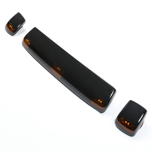 Amber Cab Roof Marker LED Lights for 2015-2019 Chevy Silverado GMC 2500HD 3500HD