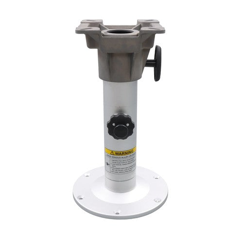 DURAFORCE Aluminum Height 13"-19" Locking Boat Seat Pedestal Adjustable Boat Seat Mount