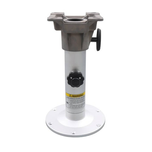 DURAFORCE Aluminum Height 13"-19" Locking Boat Seat Pedestal Adjustable Boat Seat Mount