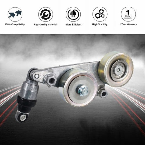 DURAFORCE Engine Belt Tensioner Assembly For Honda 05-10 Odyssey 10 Accord