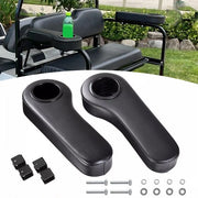DURAFORCE Pair Golf Cart Rear Seat Arm Rest Drink Cup Holder For EZGO Club Car Yamaha
