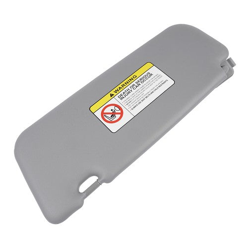 DURAFORCE Right Passenger Side Gray Sun Visor for Hyundai Accent 1E 1.6L L4 Gas 852201R000
