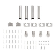 DURAFORCE Upgraded 113" Rear Exterior Straight Ladder For RV- Powder Coated #139.21 LA-401