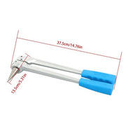 DURAFORCE Precision Manual PEX Pipe Expander Tool Kit Expansion Heads W/ 3/8",1/2",3/4",1"