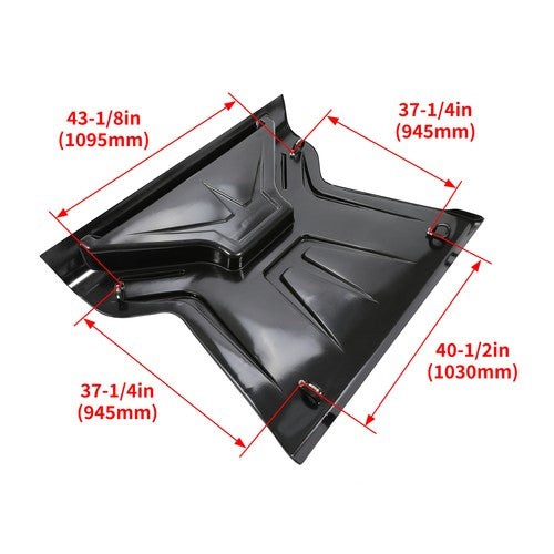 DURAFORCE Hard Top Roof Cover For Polaris 08-14 RZR 800 & 09-14 RZR S 800 & 12-21 RZR 570