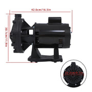 DURAFORCE Swimming Pool Water Pump Motor 0.75HP 12GPM 115/230 VAC LA01N EC-LA01N
