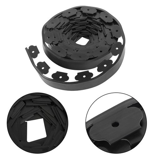 DURAFORCE L-shaped Landscape Edging Border Kit 40 FT No-Dig Garden Edge Lawn Border