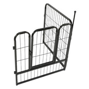 DURAFORCE 16 Panels 24x24 inch Dog Playpen Crate Fence Pet PlayPen Exercise Cage