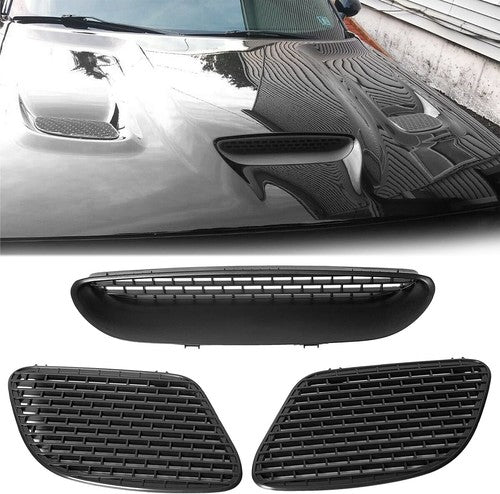 DURAFORCE Hood Bezel Vent For Dodge Challenger SRT Hellcat 15 18 And 19 21 R T Scat Pack