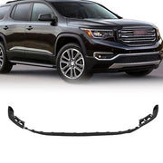 DURAFORCE Front Bumper Trim Valance Air Deflector Plastic Black For GMC Acadia 2020-2023