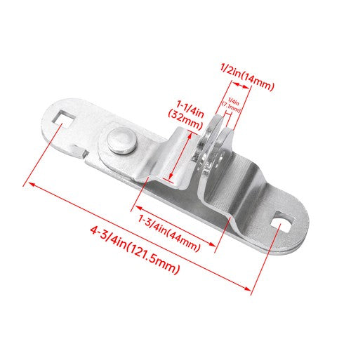 DURAFORCE Cargo Trailer door hasp Bar lock Handle keeper padlock race enclosed car hauler