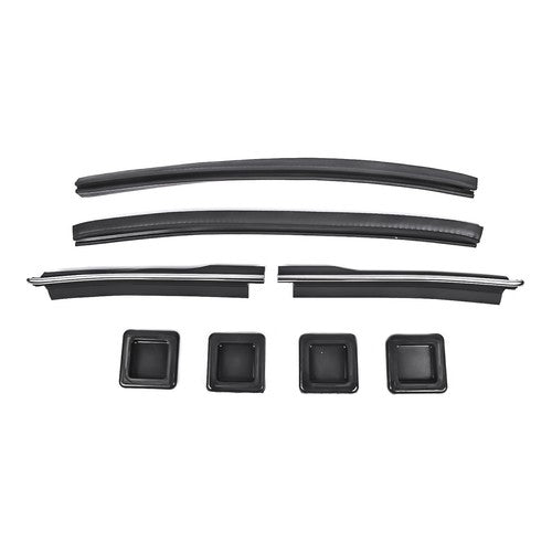 DURAFORCE 17 Pcs Door Tailgate Weatherstripping Seal Kit For any 1978-1987 Chevy El Camino