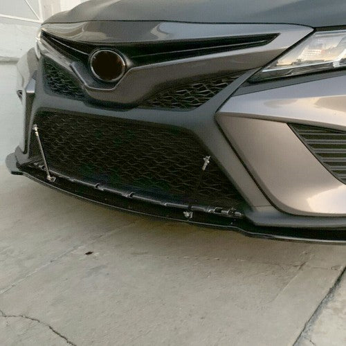 Front Bumper Lip Fit 2018-2020 Toyota Camry SE XSE Glossy Black