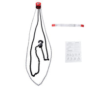 DURAFORCE 3 Ton/6600 lbs Capacity 10FT Come Along Hand Chain Hoist G80 Galvanized Chain