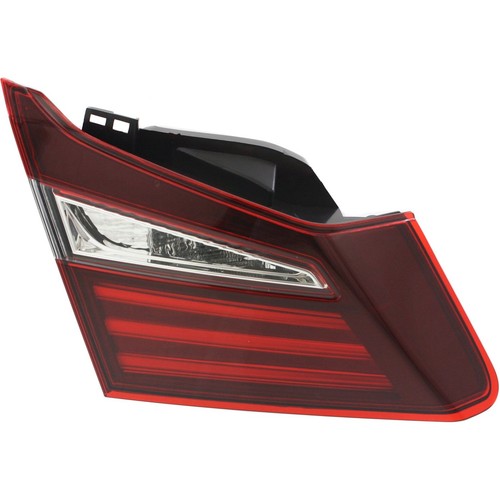 DURAFORCE Pair Inner Tail Light for Honda Accord Sedan 2016-2017 Driver Passenger Side