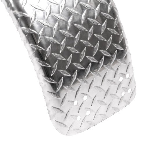 DURAFORCE 2-Pack 14 Gauge Aluminum Diamond Plate Round Trailer Cargo Fender 9" X 31" X 15"