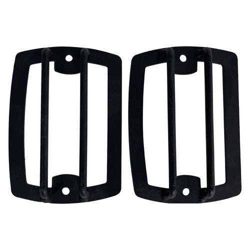 DURAFORCE For 1987-1996 Jeep Wrangler YJ Front Bumper Turn Signal Light Guard Cover Side