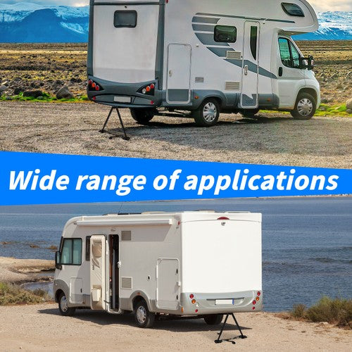 Hitch Mount Stabilizer for RV with 2 Inch Receivers Motorhomes Truck Travel Trailers
