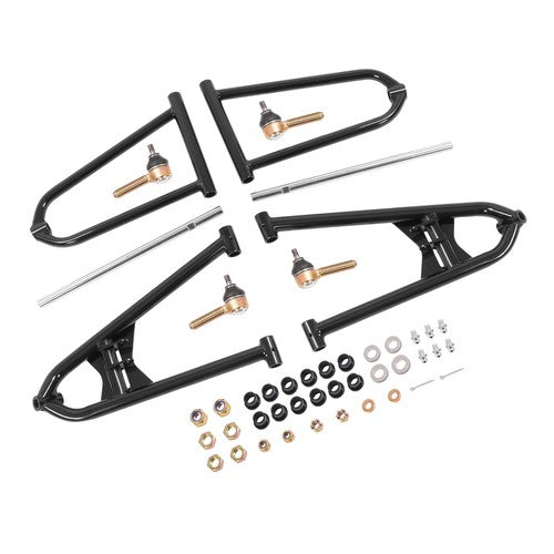 For Yamaha Raptor 700 700R 2006-2017 Fully Front Extended A Arms Plus 2 Plus 1 Chrome