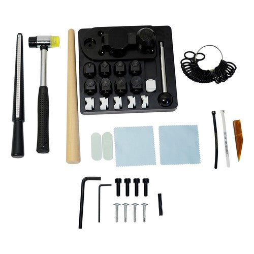 DURAFORCE Ring Bending Machine, Ring Bender Making Tool Kit Multi-Functional Jewelry Tool