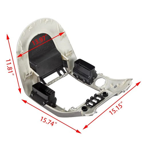Instrument Cluster Dash Panel Dash Radio Bezel for Nissan Titan Armada 2004-2006
