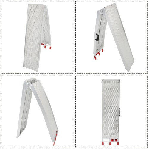 DURAFORCE For SUV Trailer Dirt Bike 1PC 7.5FT x 6" 750LBS Folding Motorcycle Loading Ramp