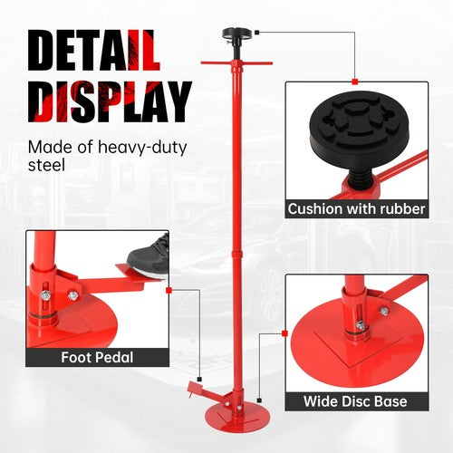 DURAFORCE Underhoist Jack Stand Support Engine Lift 3/4 Ton Capacity Lifting 64.5" - 84.5"