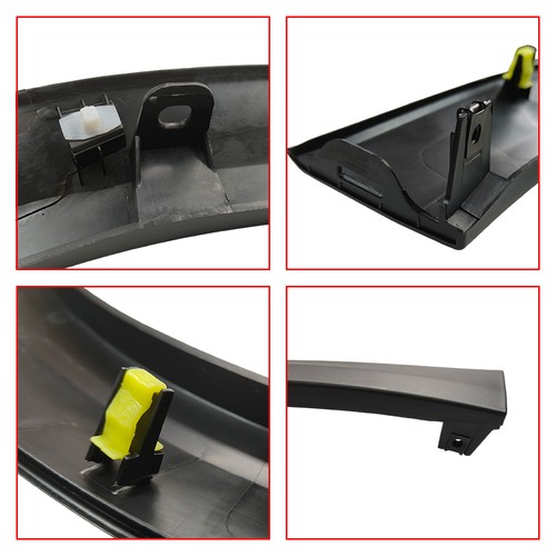 Front Wheel Opening Molding Textured Black Left Side for Honda HR V 2019 2022