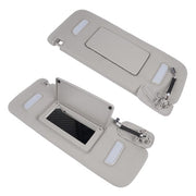 DURAFORCE Right + Left Sun Visors for 2007-2014 Cadillac Escalade Chevrolet Silverado GMC