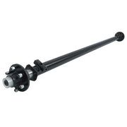 DURAFORCE 6K 6000lb Trailer Axle Boat RV Utility 6 lug-5.5" 95" Hub Face 80" Spring Center
