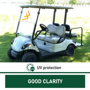 DURAFORCE For Yamaha G29 DRIVE Clear Windshield Folding (07-16) NEW ITEM Golf Cart Part