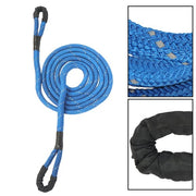 DURAFORCE 30000 LBS Blue Recovery Power Tow Rope 7/8" x 30' Energy Truck Tow Snatch Strap