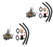 DURAFORCE 2Pcs Carburetor Kit Fits For Tecumseh AV520 TV085XA Engine 631720A 640290 640263