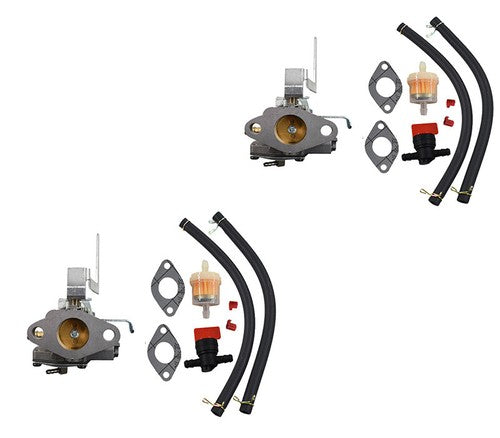 DURAFORCE 2Pcs Carburetor Kit Fits For Tecumseh AV520 TV085XA Engine 631720A 640290 640263